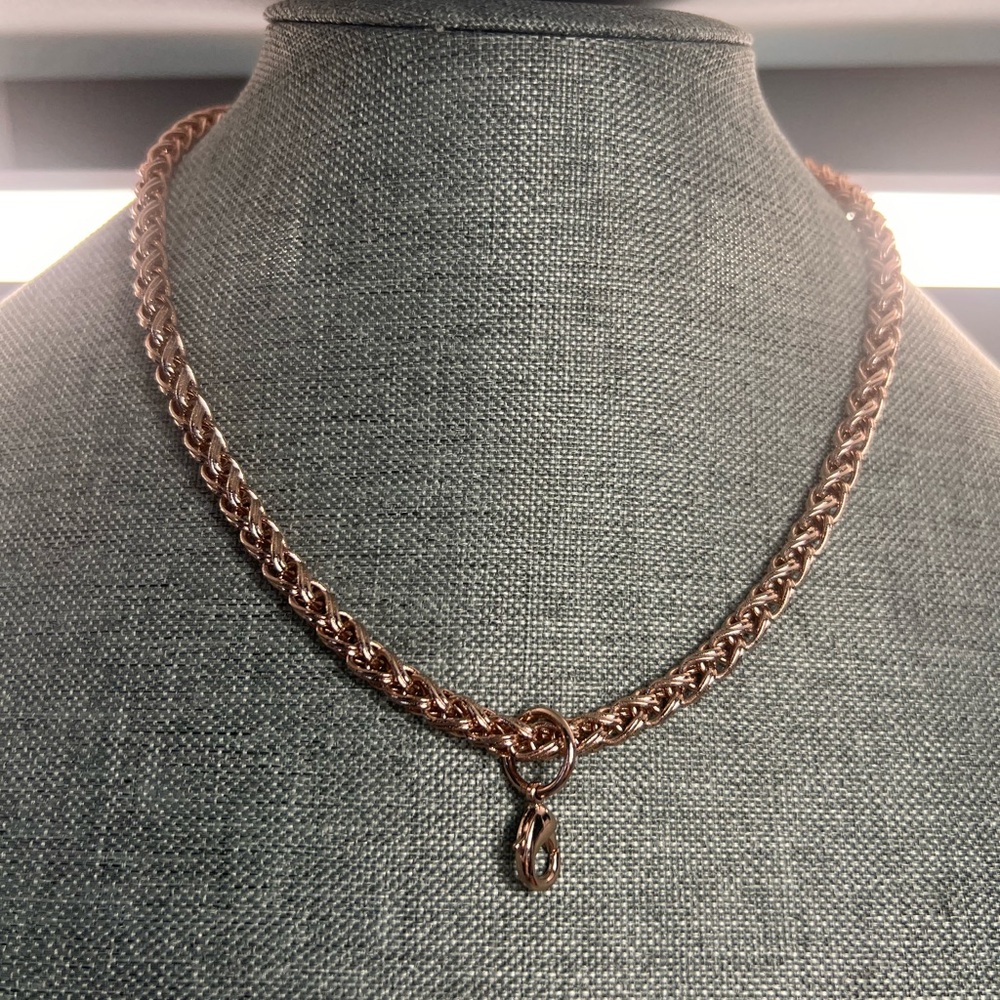 Elegant Rose Gold Chain Necklace